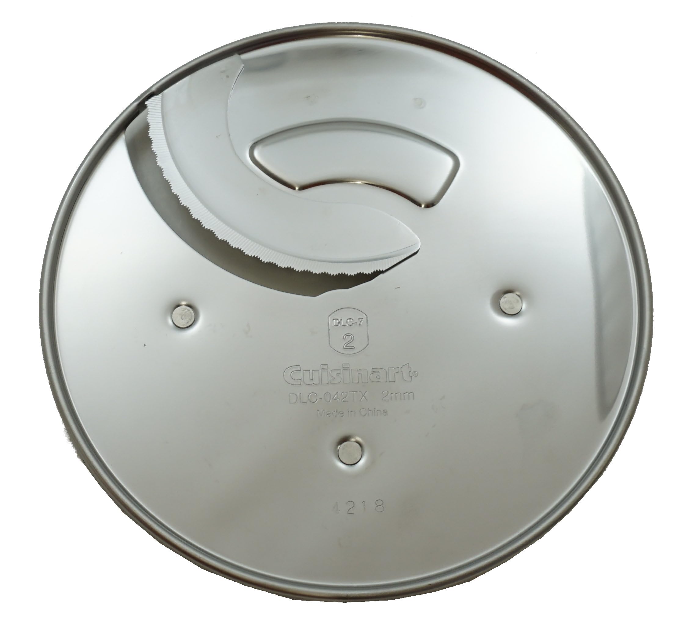 Disco de corte fino 2 mm de Cuisinart para rebanar uniformemente.