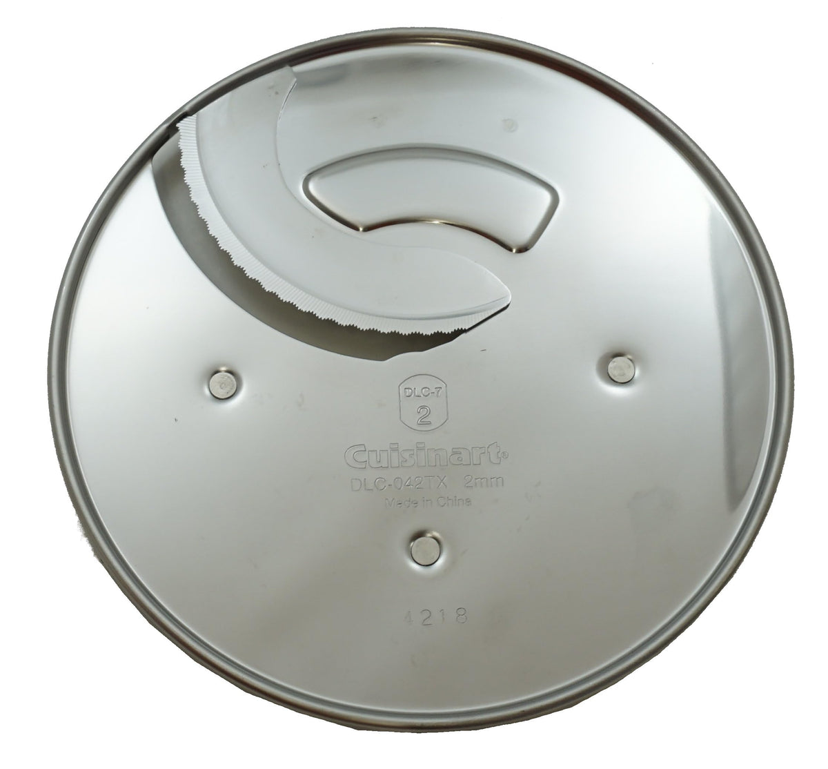 Disco de corte fino 2 mm de Cuisinart para rebanar uniformemente.