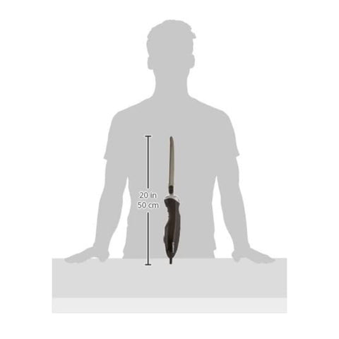 Cable de 5 pies del cuchillo eléctrico Cuisinart para uso directo en la mesa.