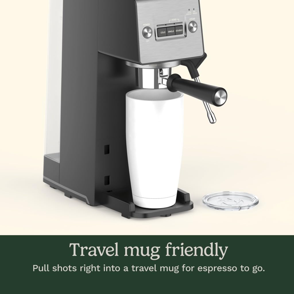 Taza de viaje de 20 oz compatible con la Cuisinart Espresso Bar Slim.