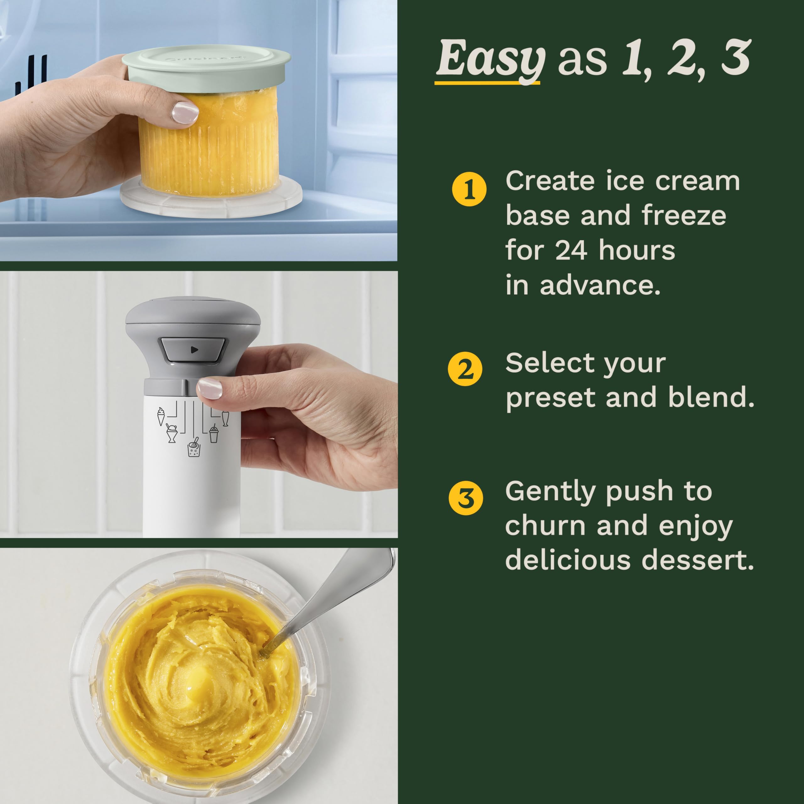Cuisinart FastFreeze batidos y helados en minutos