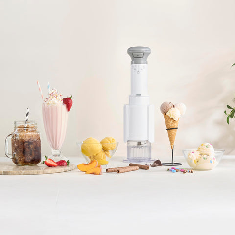 Cuisinart FastFreeze selector de programa para elegir postre