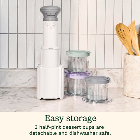 Cuisinart FastFreeze sorbete de fruta para una opción ligera