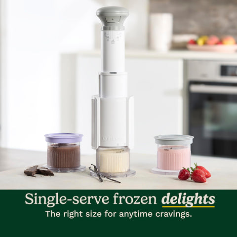 Cuisinart FastFreeze tazas de postre con tapas listas para guardar