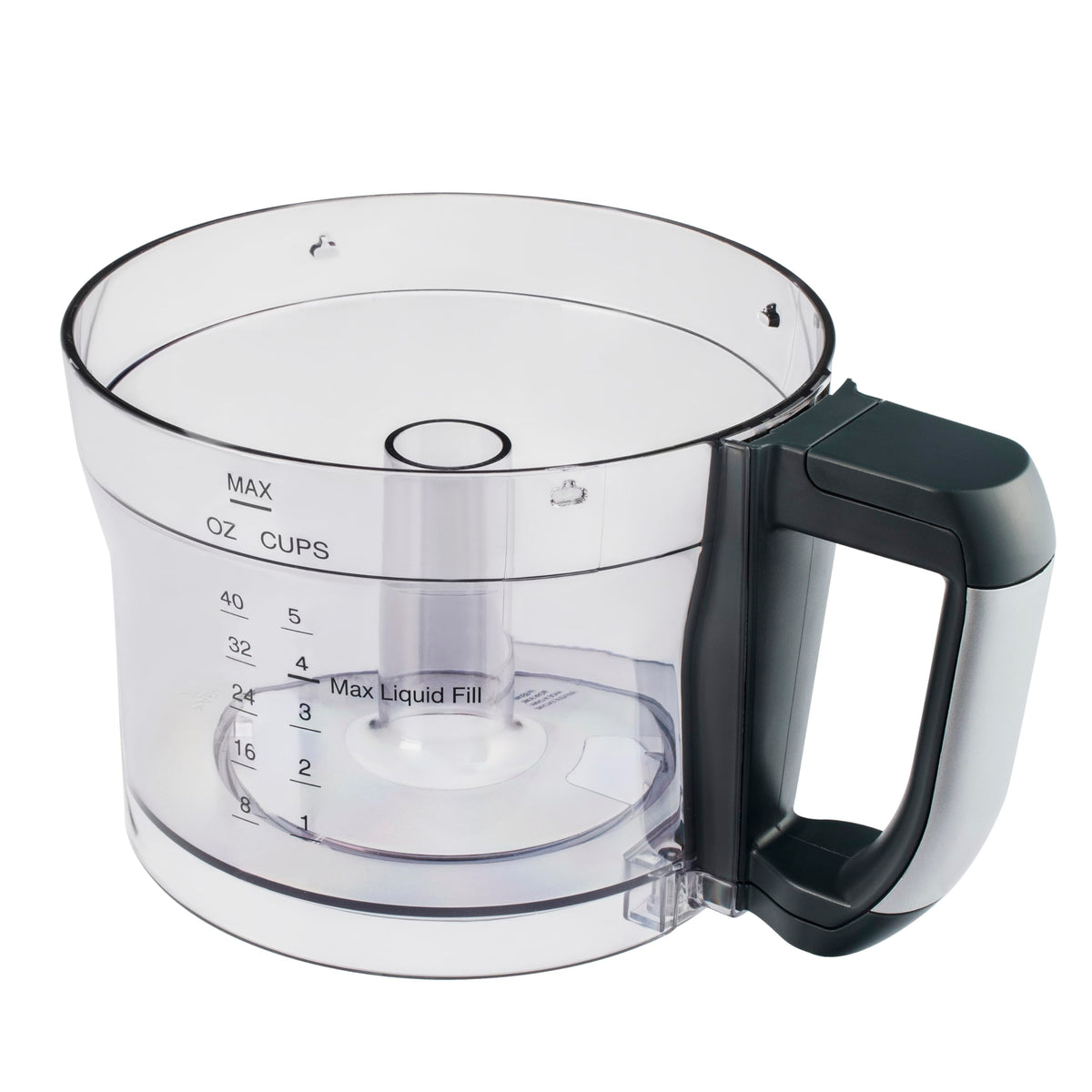 Tazón de trabajo repuesto Cuisinart FP-8WB con mango blanco para procesamiento eficiente