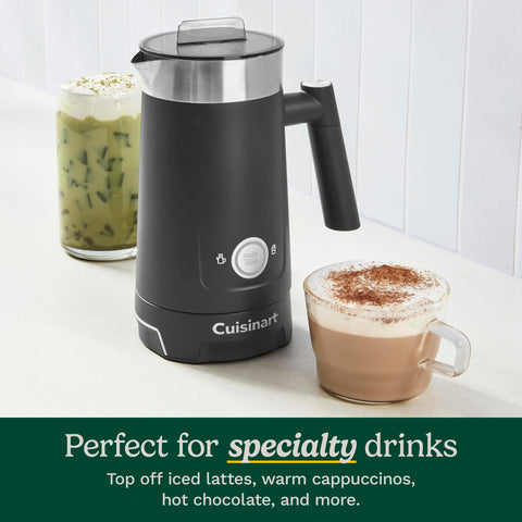 Mango ergonómico Easy Grip Cuisinart FR-16 para verter espuma.