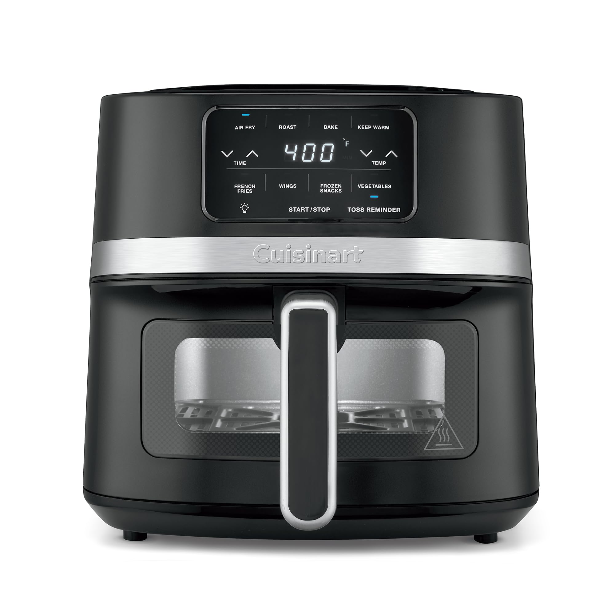 Cuisinart Freidora de aire AIR-160NAS frente para revisar la cocción.