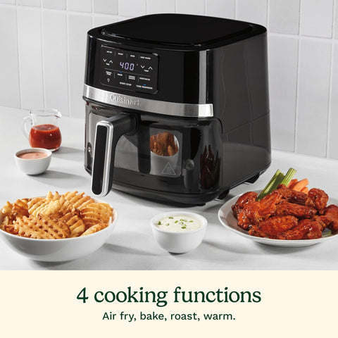 Cuisinart Freidora de aire AIR-160NAS panel digital para control preciso.
