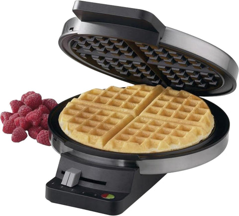 Gofrera Cuisinart WMR-CAP2 vertido de masa para gofres grandes y esponjosos.