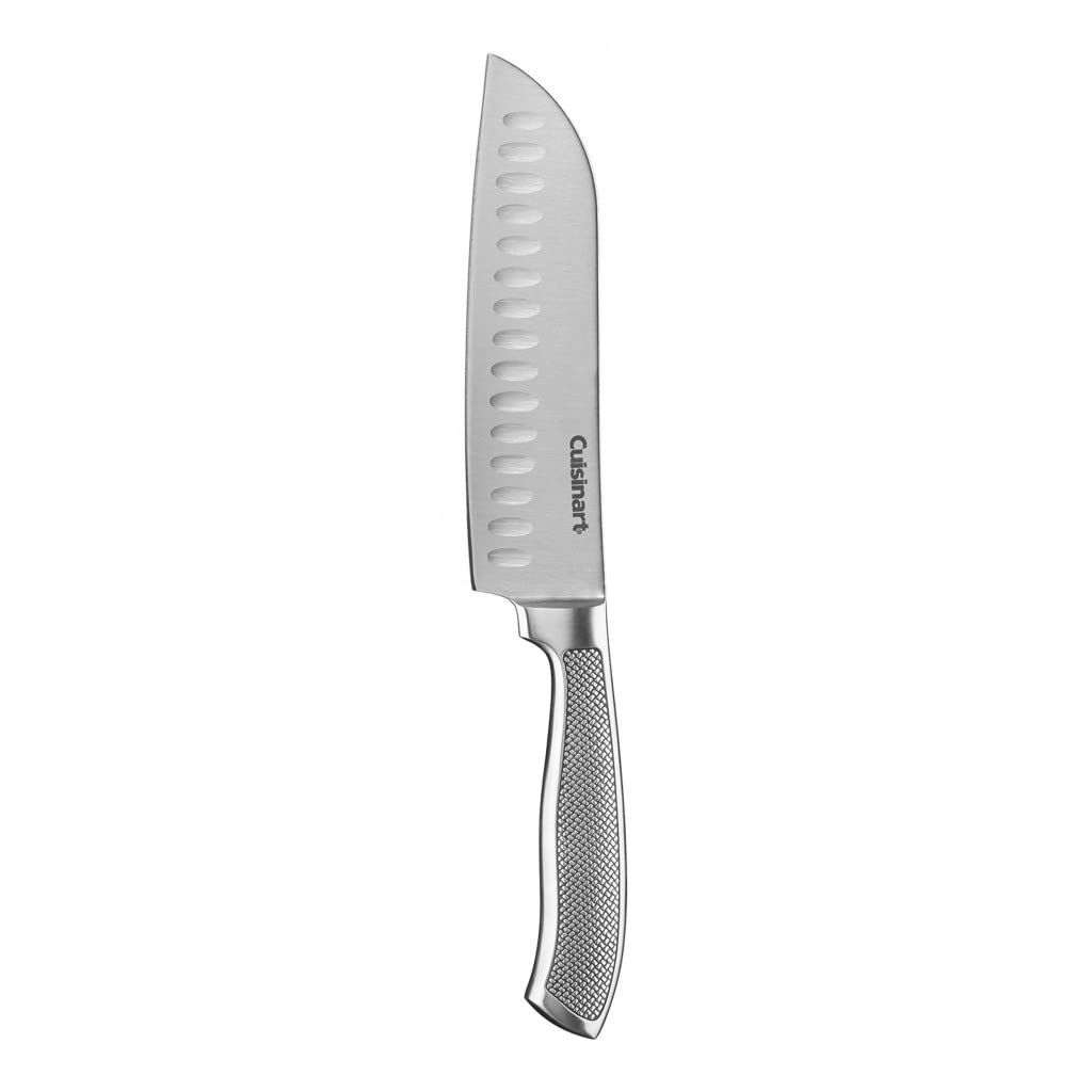 cuisinart graphix santoku de 7 pulgadas con hoja de alto carbono para cortes precisos
