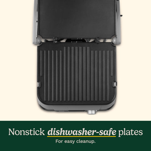 Cuisinart Griddler 5-en-1 función de sellado para dorar carnes.