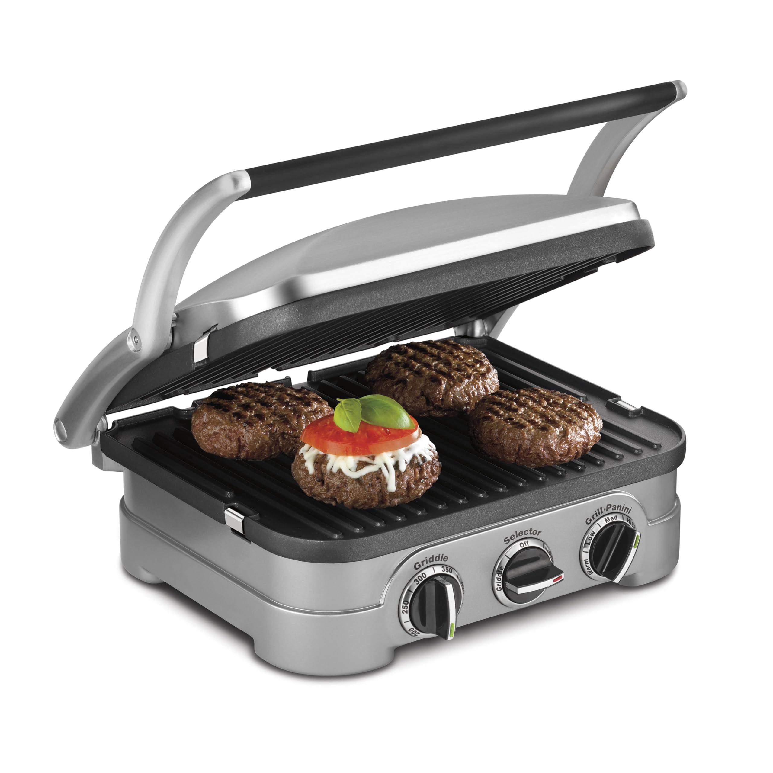 Cuisinart Griddler con placas antiadherentes para cocinar sin esfuerzo