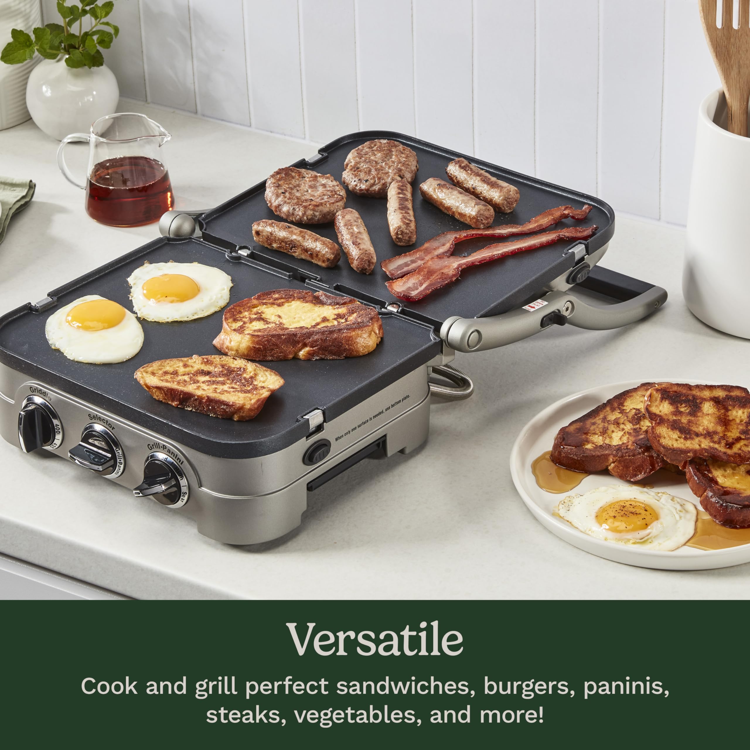 Cuisinart Griddler libre de PFAS para cocinar con seguridad