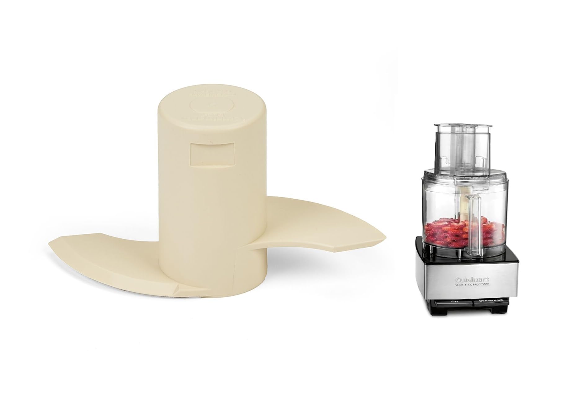Hoja amasadora Cuisinart DLC-019ATX-1 para 14 tazas, mejora la mezcla y facilita la limpieza