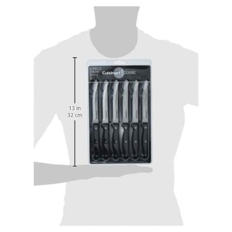 Cuisinart hojas de acero al carbono para filo duradero