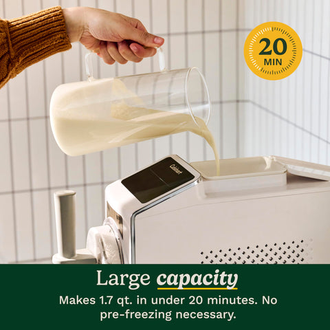 Cuisinart ICE-200 frappé cremoso listo para disfrutar.