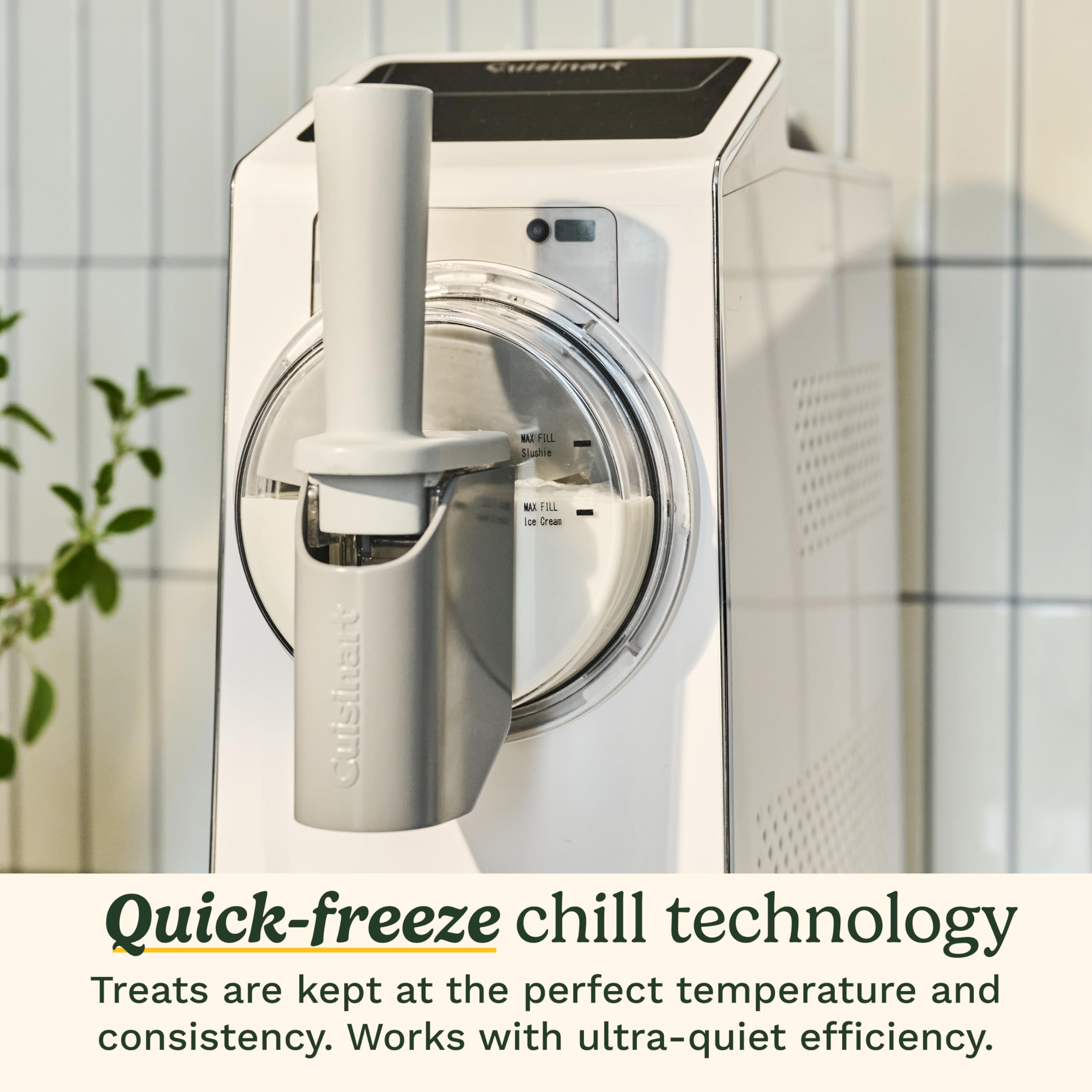 Cuisinart ICE-200 vino congelado para degustaciones en casa.