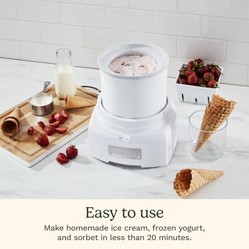 Pala de mezcla de la máquina Cuisinart para resultados cremosos en menos tiempo.