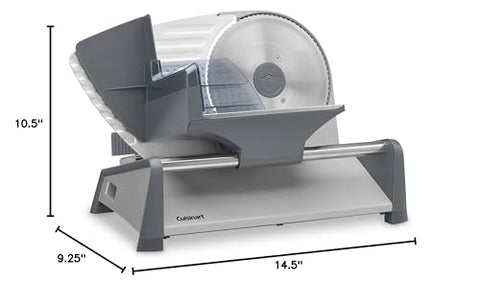 Cuisinart Kitchen Pro base antideslizante para uso estable durante el corte.