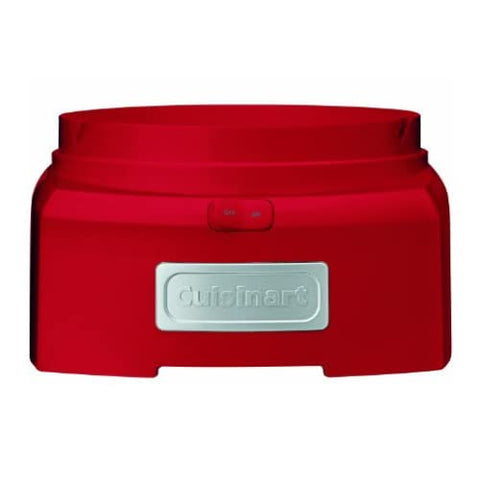 Cuisinart ICE-21RP1 cierre fácil evita derrames al verter.