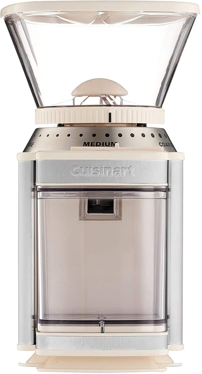 Selector de 18 niveles de molido de Cuisinart para ajustar la intensidad.
