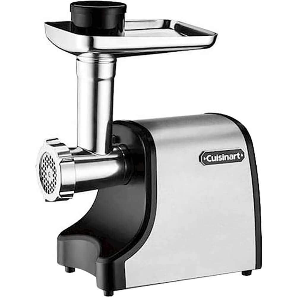 Cuisinart molino de carne eléctrico con cuerpo inoxidable ideal para uso doméstico constante