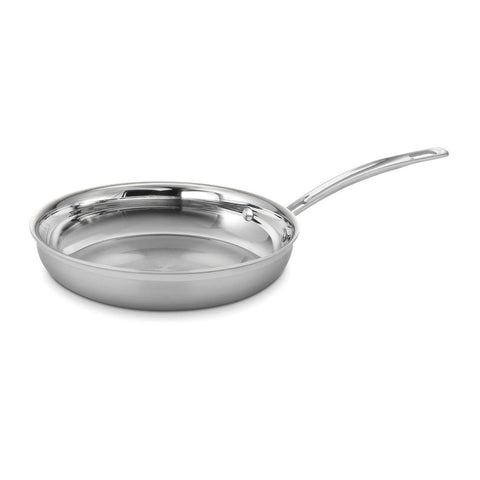 Cuisinart MultiClad Pro sarten abierta de 10 pulgadas para salteados y dorados.