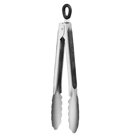 Pinzas Cuisinart CTG-00-9TNG de 9 pulgadas para voltear alimentos sin rayar.