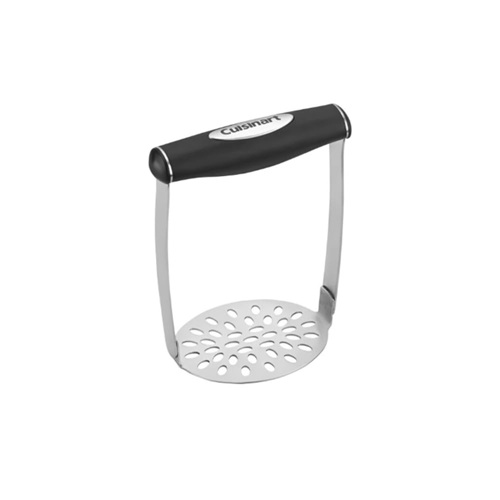 Cuisinart Pisapapas con placa ovalada de acero inoxidable para puré suave y uniforme