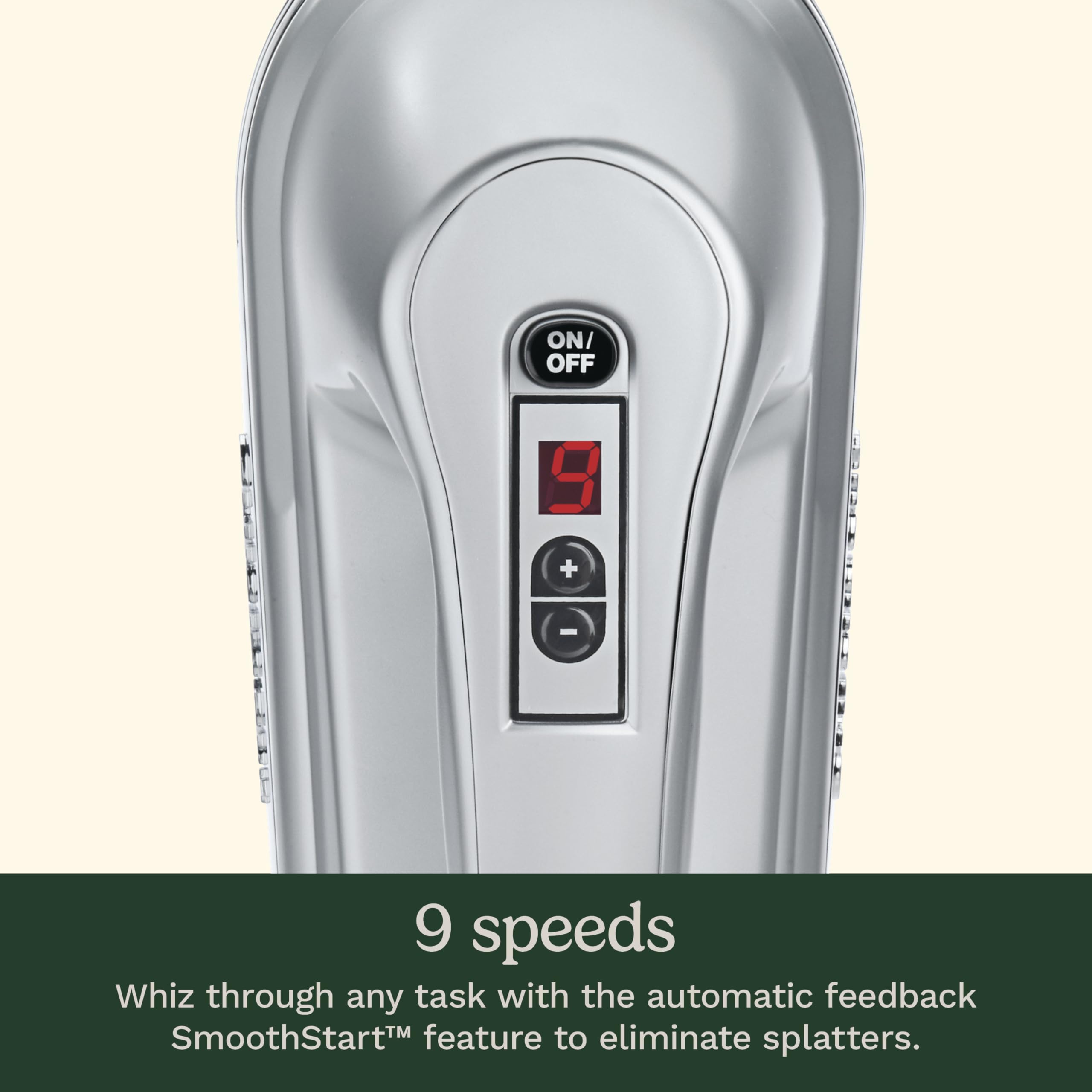 Incluye accesorios completos para batir, amasar y mezclar.