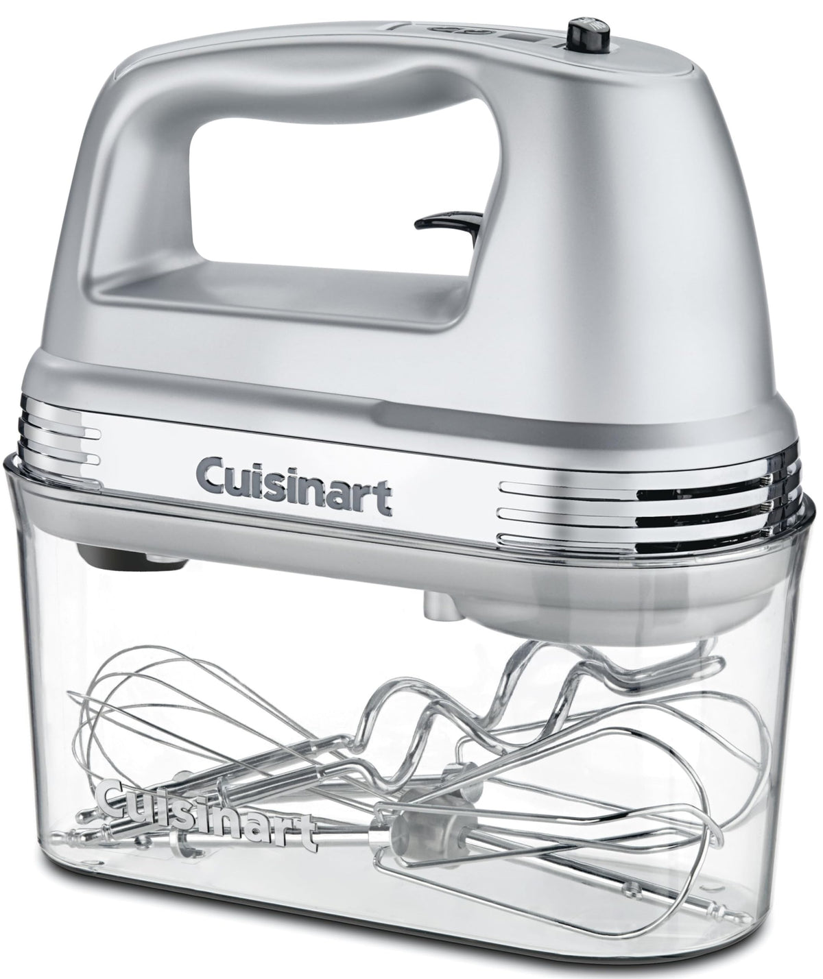 Cuisinart Power Advantage Plus con cuerpo cromado para batidos suaves.