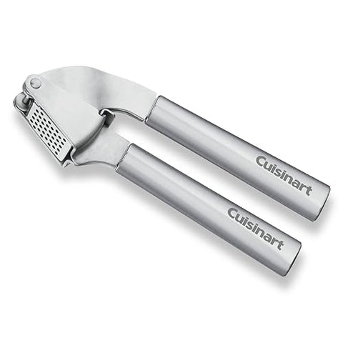 Prensa de ajo Cuisinart, cabezal nylon resistente al calor, apta para antiadherentes.
