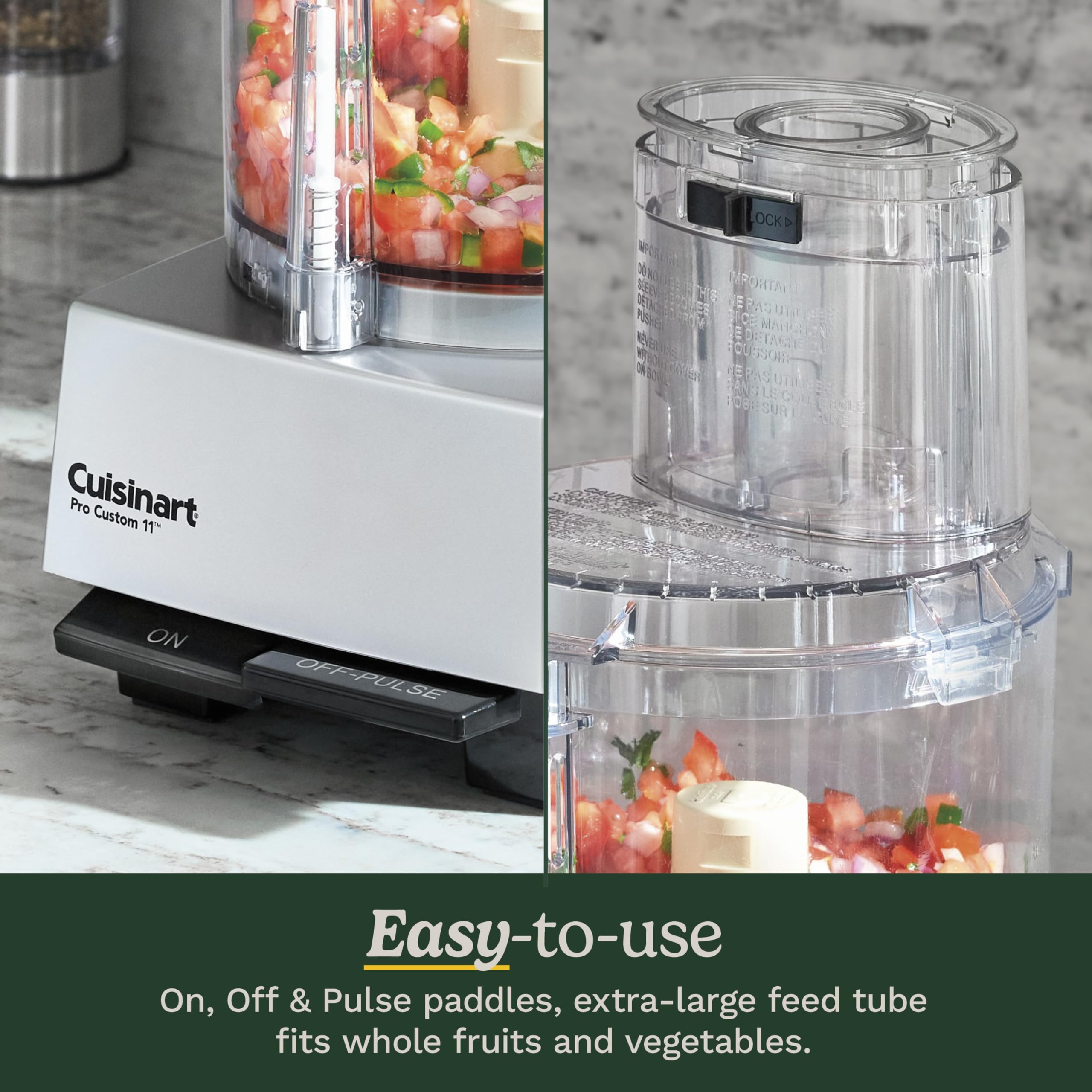 Cuisinart Pro Custom 11: disco rebanador de acero para rebanado uniforme