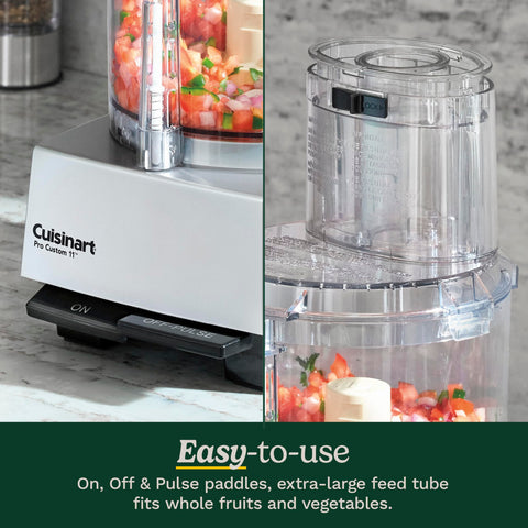 Cuisinart Pro Custom 11: disco rebanador de acero para rebanado uniforme