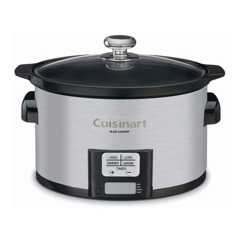 Cuisinart PSC-350 con olla cerámica de 3,5 cuartos para preparaciones caseras