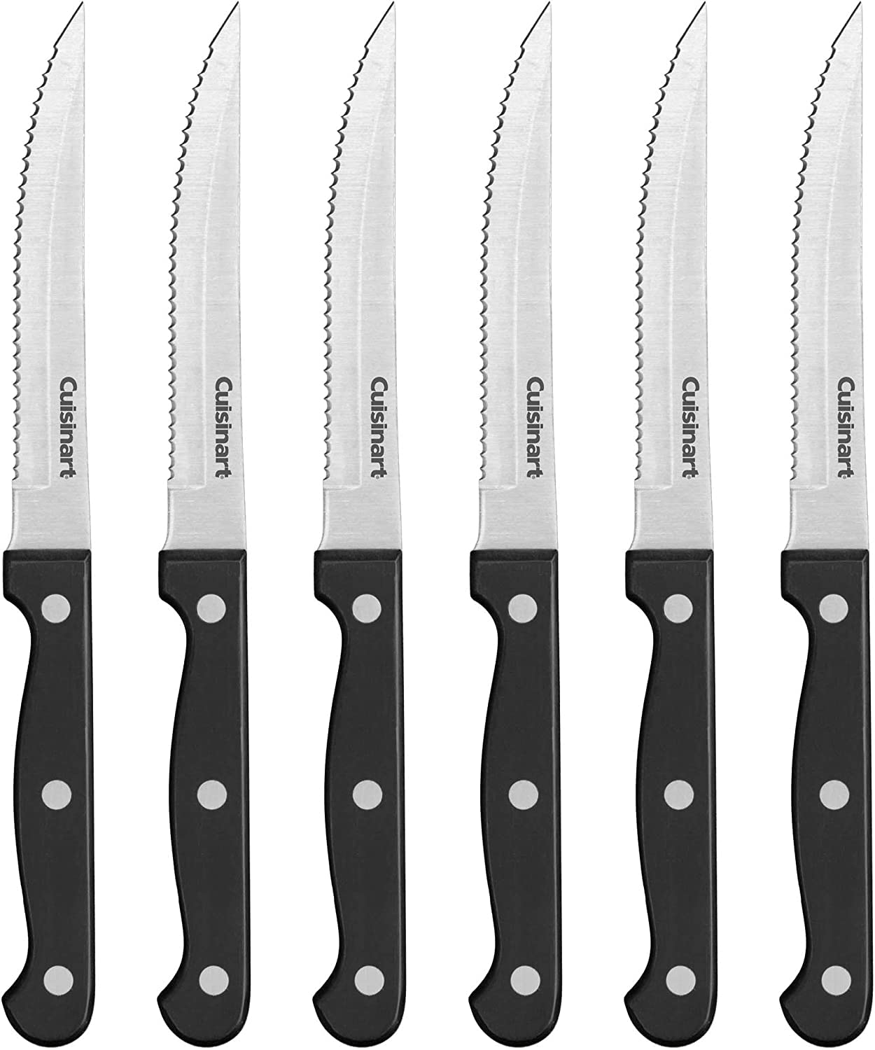 Cuisinart seis cuchillos filete de 4,5 pulgadas para cortes precisos