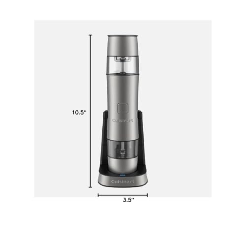Cuisinart SG-3P1 molinillo con contenedor inferior, listo para sal y especias