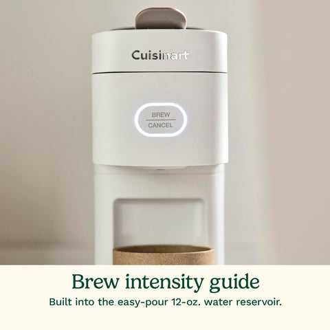 Cuisinart Soho: bandeja extraíble para tazas de viaje de 20 onzas.