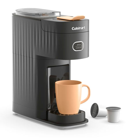 Cuisinart Soho cafetera negra para una taza, ideal para empezar el día