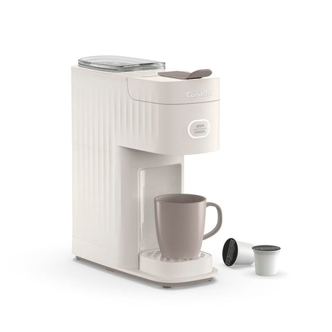 Cuisinart Soho: cafetera compacta de una taza para espacios pequeños.