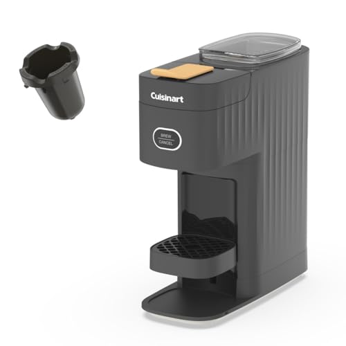 Cuisinart Soho compatible con cápsulas de una porción para mayor comodidad