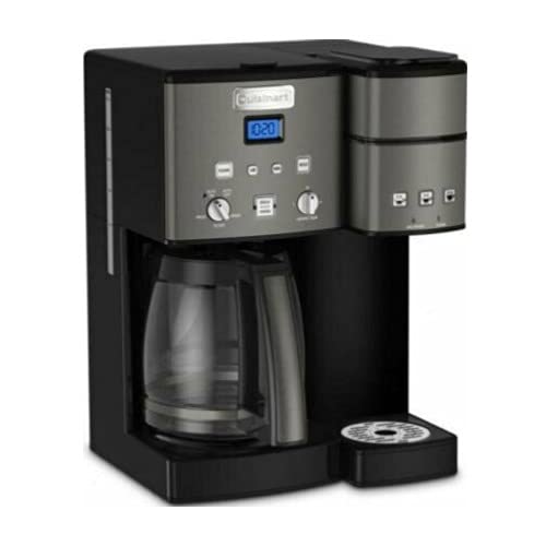 Cuisinart SS-15BKSP1 cafetera-una-taza-frontal, preparación rápida para una taza
