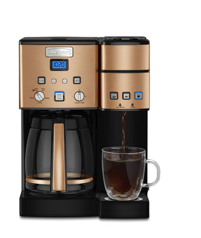Cuisinart SS-15CP cafetera de una porción para un desayuno rápido