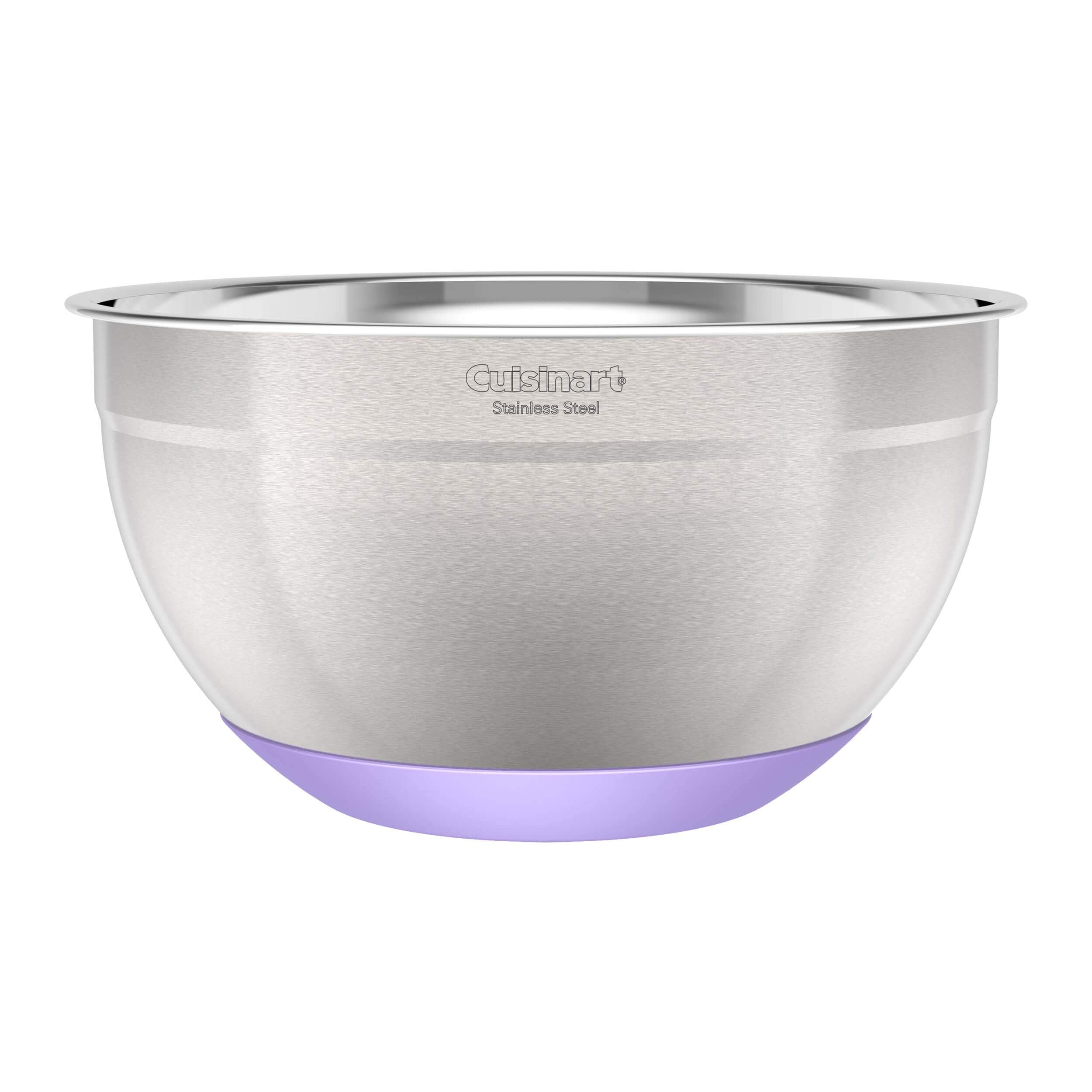 Cuisinart tazones de acero inoxidable aptos para lavavajillas y limpieza fácil