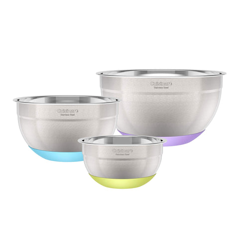 Cuisinart tazones duraderos aptos para lavavajillas y limpieza rápida