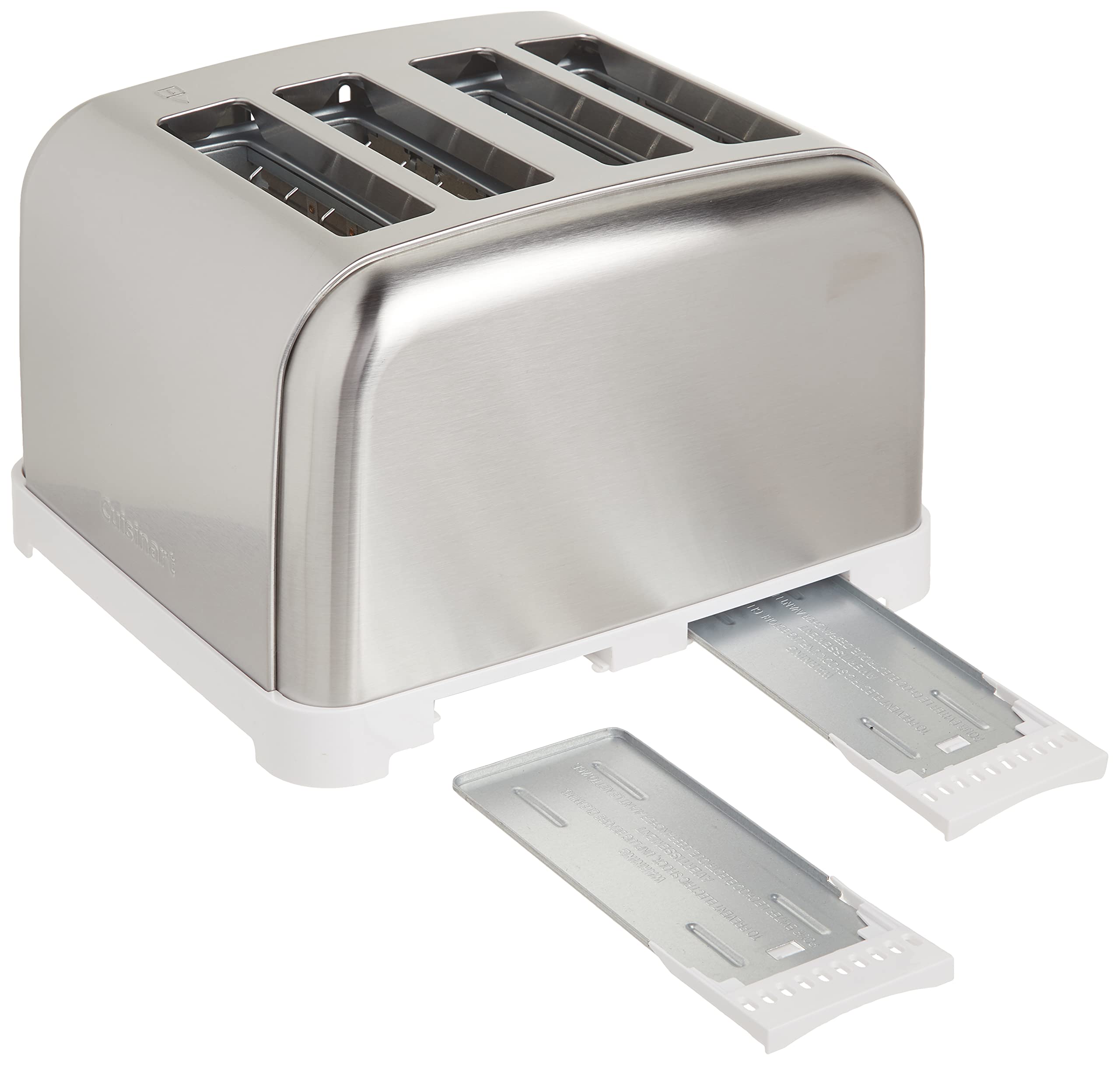 Tostadora Cuisinart CPT-180WP1 palanca de elevación extra para retirar rebanadas.