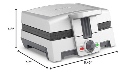 Varitas belgas de 4.5 pulgadas listas para meriendas con el Cuisinart Waffle Stick Maker