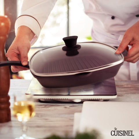 Durabilidad del hierro forjado de Cuisinel para años de uso cotidiano.