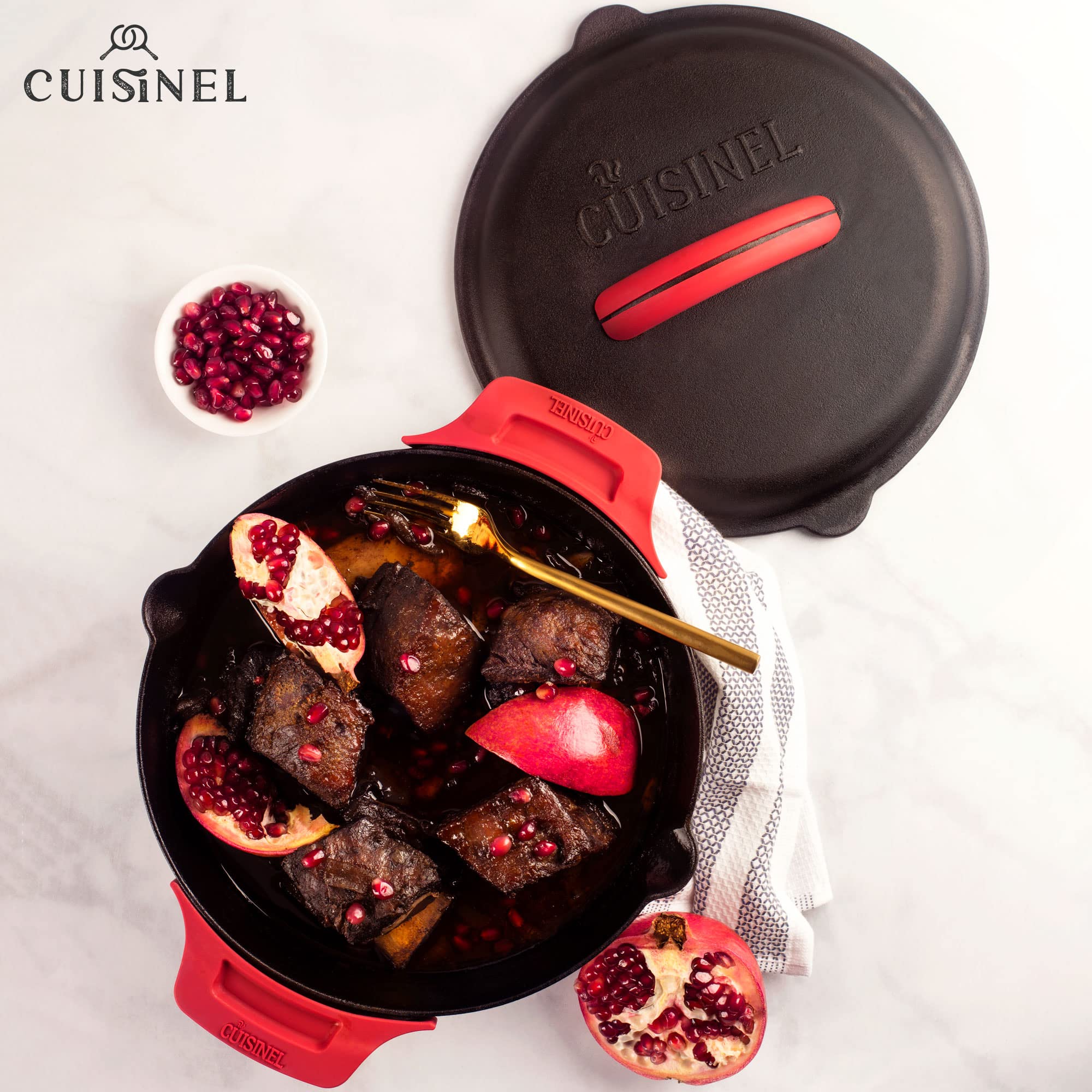 Tapa apta para uso interior y exterior, ideal para parrillas y barbacoas con Cuisinel.