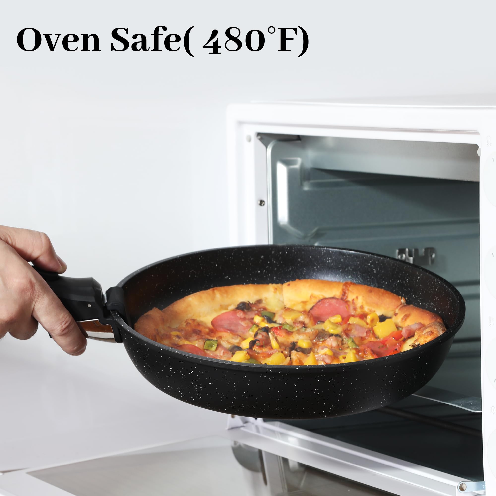 Cuisinluv mango con cierre doble para mayor seguridad.